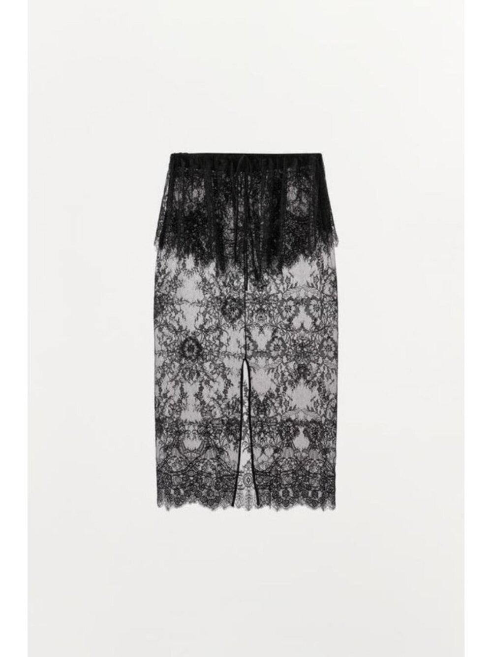 ZARA DOUBLE LAYER LACE MIDI SKIRT 1067/707/800